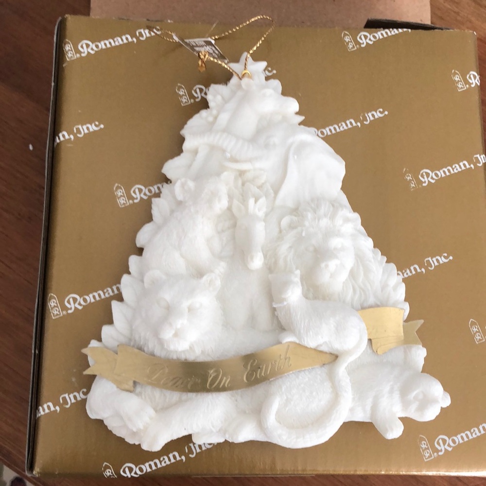 Roman,Inc. 4” Tree Ornament w/ Animals 79449